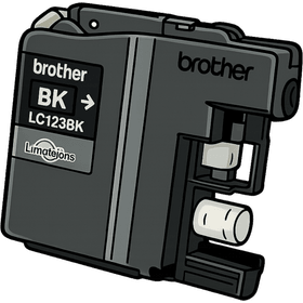 Unverpackte Brother Tintenpatrone (Leergut)