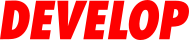 Logo des Druckerherstellers Develop