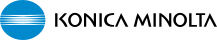Logo des Druckerherstellers Konica